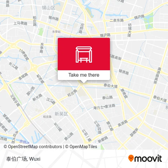 泰伯广场 map