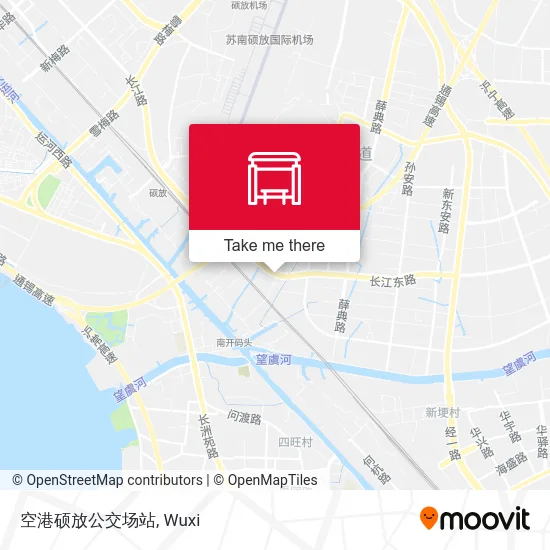 空港硕放公交场站 map