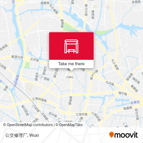 公交修理厂 map
