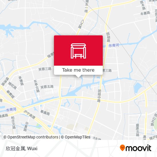 欣冠金属 map