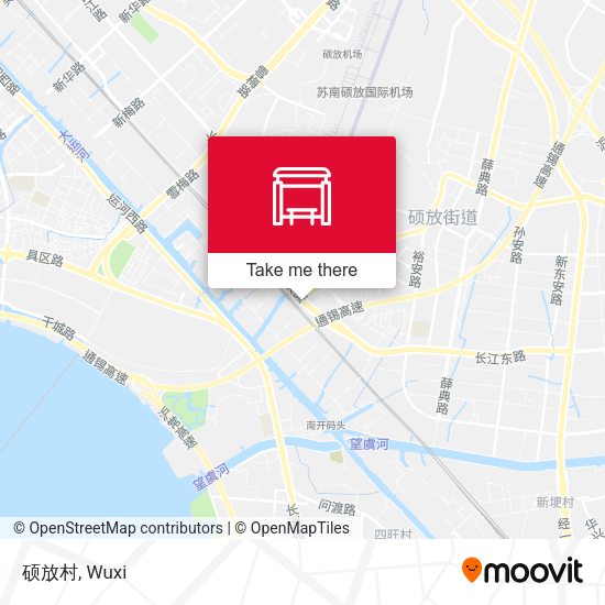 硕放村 map