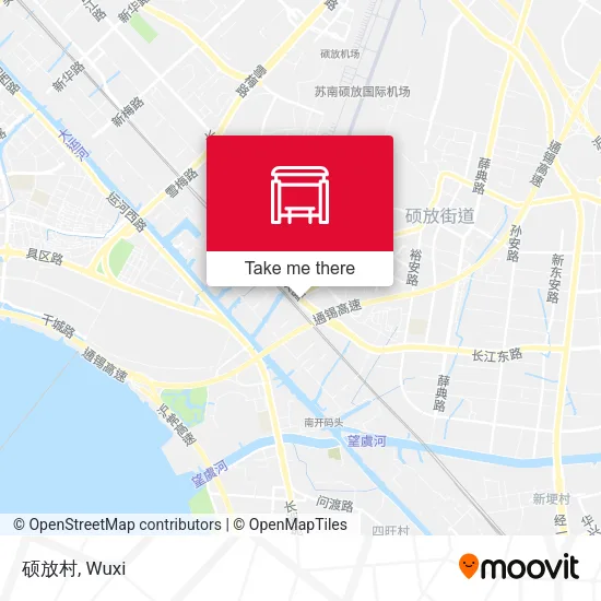 硕放村 map