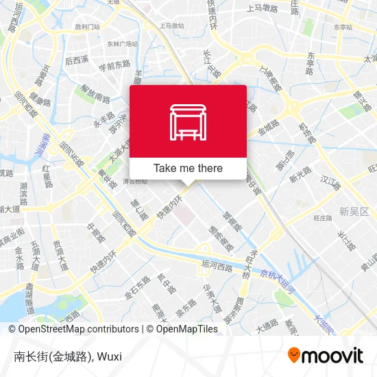 南长街(金城路) map