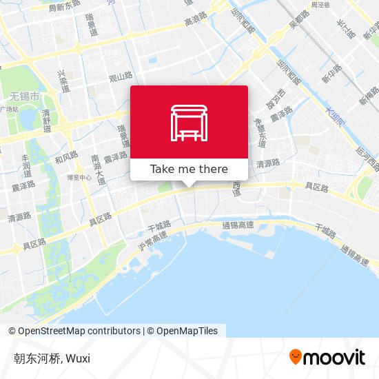 朝东河桥 map