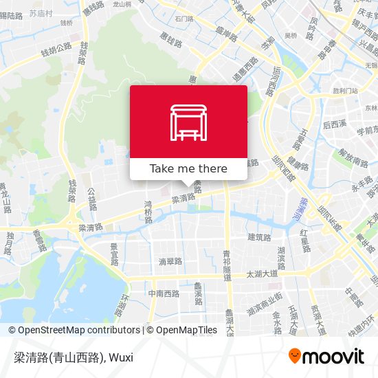 梁清路(青山西路) map