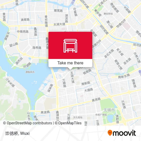 崇德桥 map