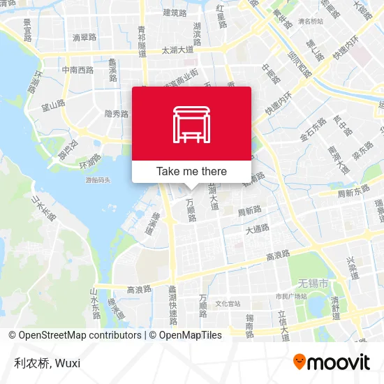 利农桥 map