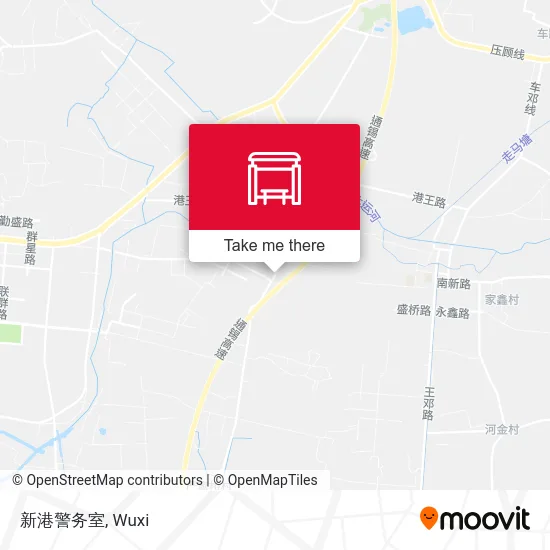 新港警务室 map