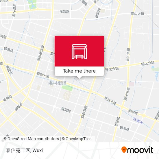 泰伯苑二区 map