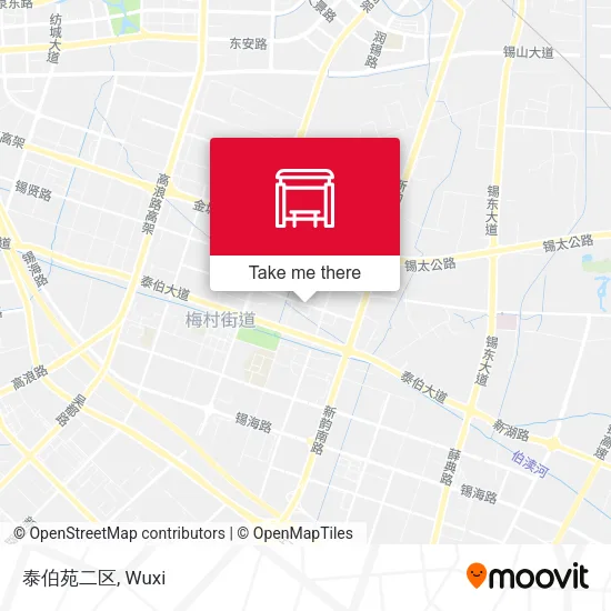 泰伯苑二区 map