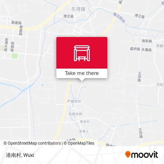 港南村 map