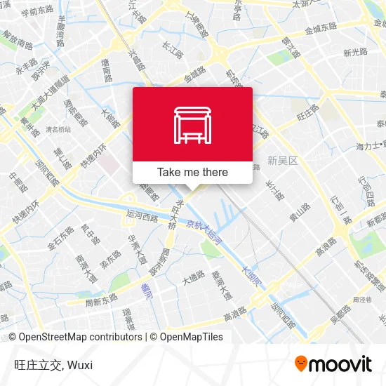 旺庄立交 map