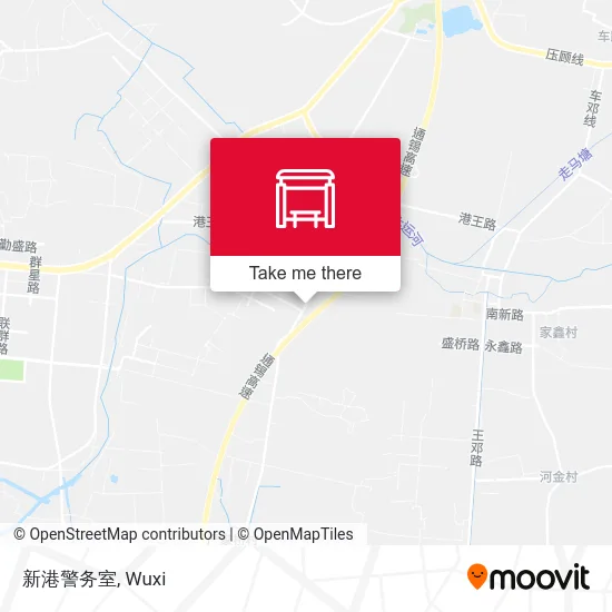 新港警务室 map