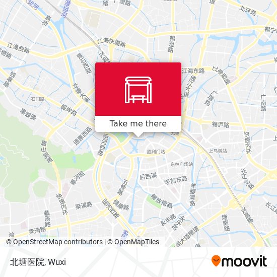 北塘医院 map