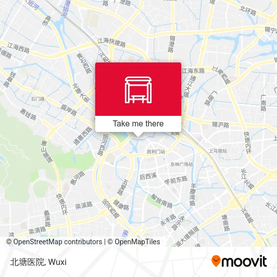 北塘医院 map