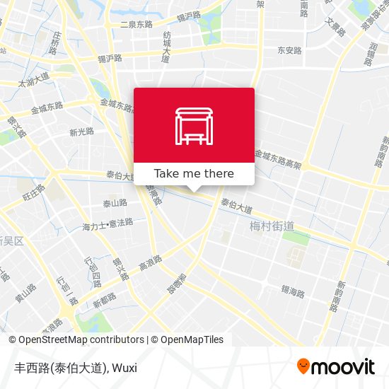 丰西路(泰伯大道) map