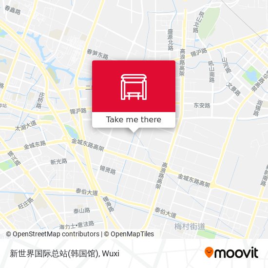新世界国际总站(韩国馆) map