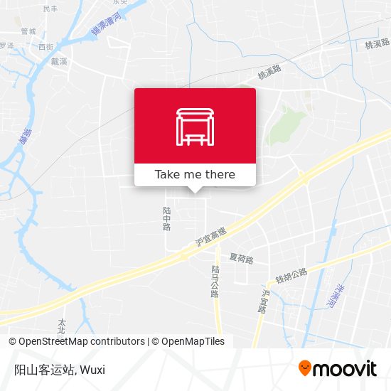 阳山客运站 map