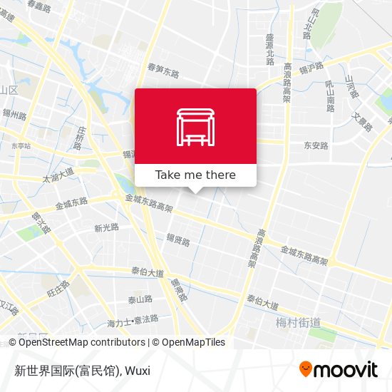 新世界国际(富民馆) map