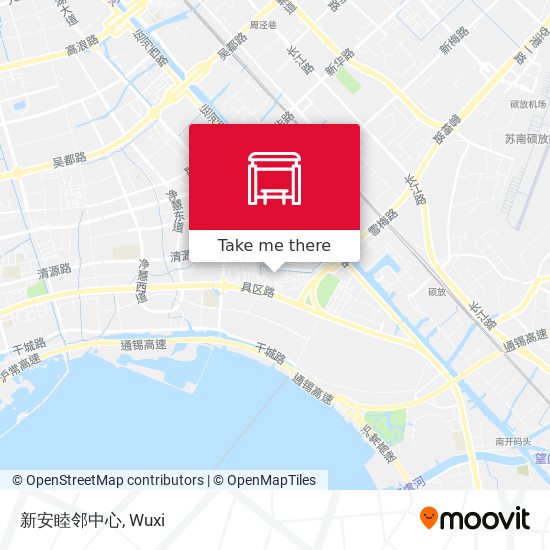 新安睦邻中心 map