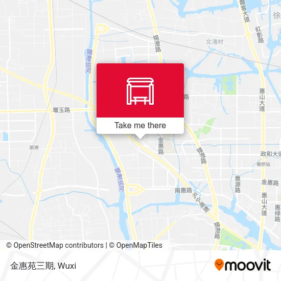 金惠苑三期 map