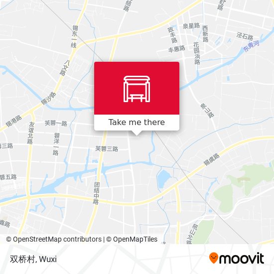 双桥村 map