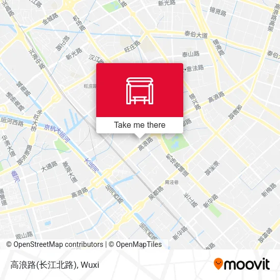 高浪路(长江北路) map