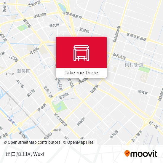 出口加工区 map