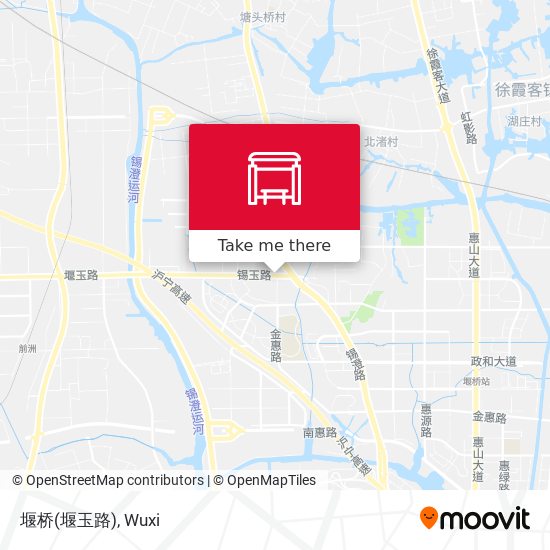 堰桥(堰玉路) map