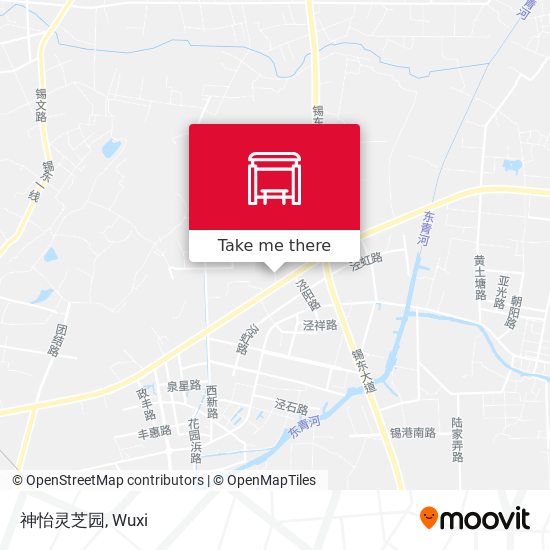 神怡灵芝园 map