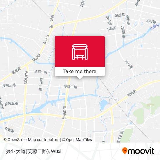 兴业大道(芙蓉二路) map