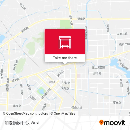 润发购物中心 map