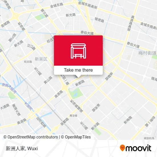 新洲人家 map