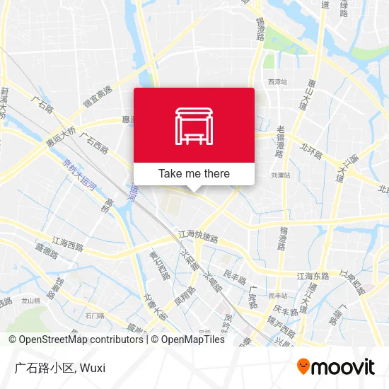 广石路小区 map