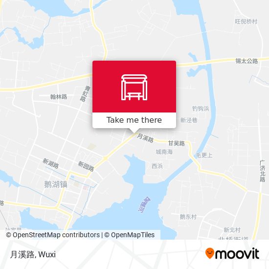 月溪路 map