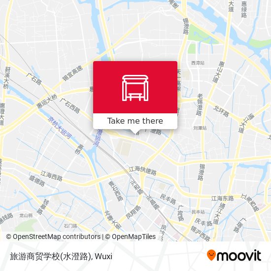 旅游商贸学校(水澄路) map