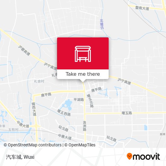 汽车城 map