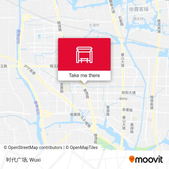 时代广场 map