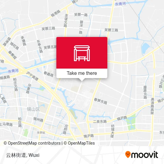 云林街道 map