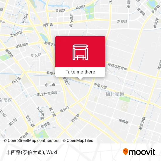 丰西路(泰伯大道) map