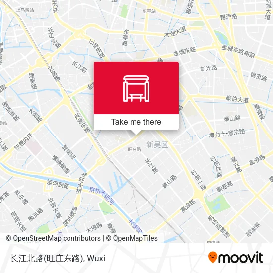 长江北路(旺庄东路) map