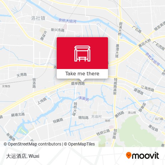 大运酒店 map