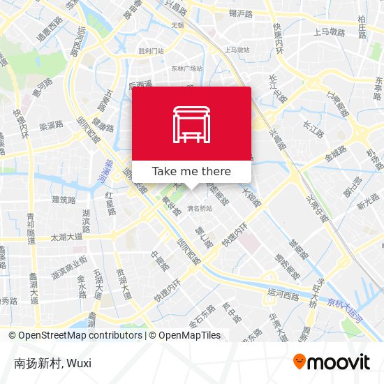 南扬新村 map