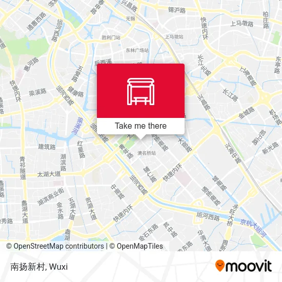 南扬新村 map