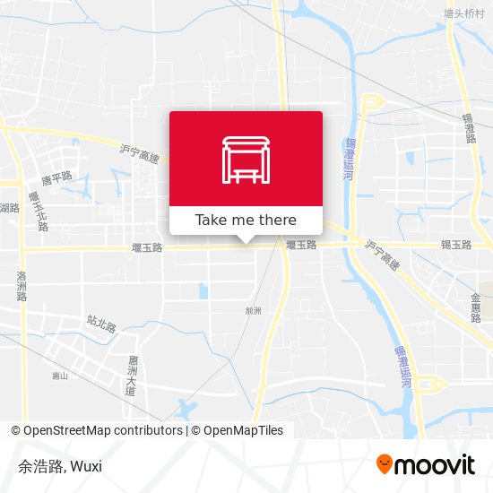 余浩路 map