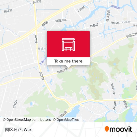 园区环路 map