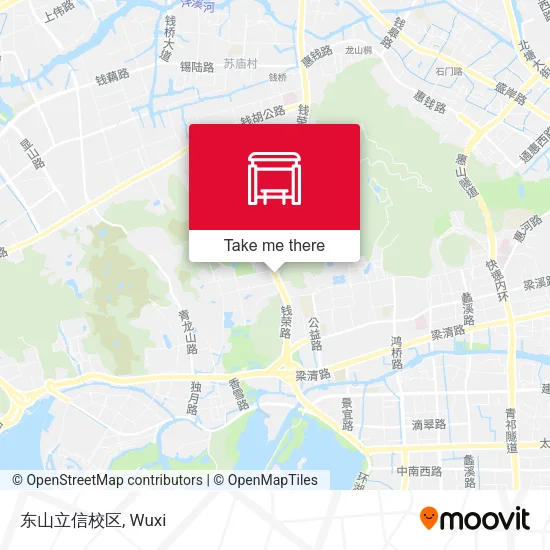 东山立信校区 map