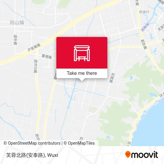 芙蓉北路(安泰路) map