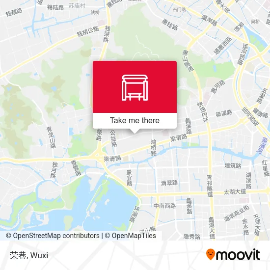 荣巷 map