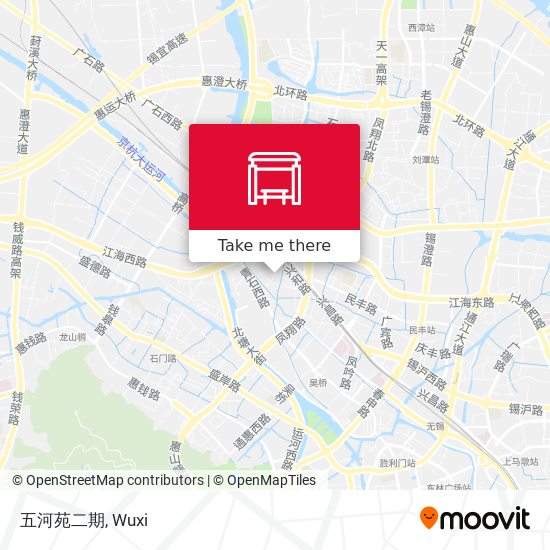 五河苑二期 map